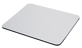 Premium White Mouse Pad
